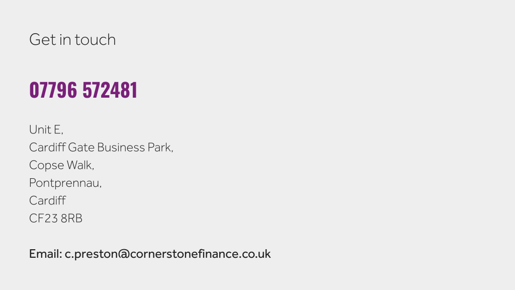 Get in touch Chris Preston
